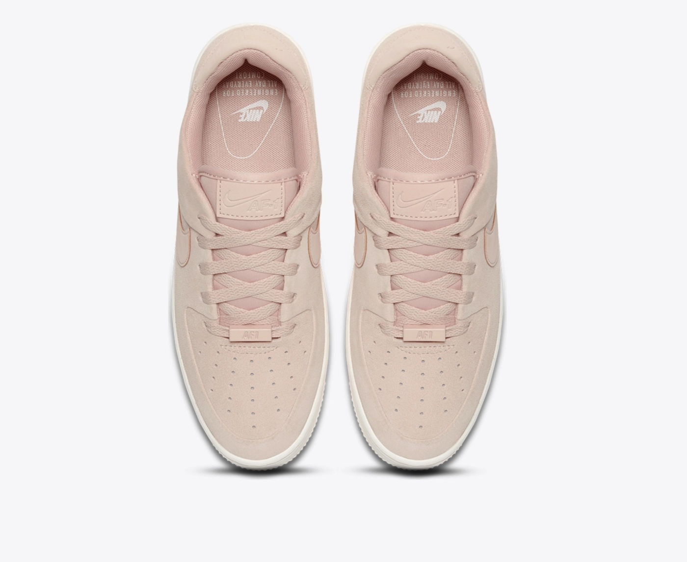 Nike AIR FORCE 1 SAGE LOW PARTICLE BEIGE PHANTOM VegNonVeg