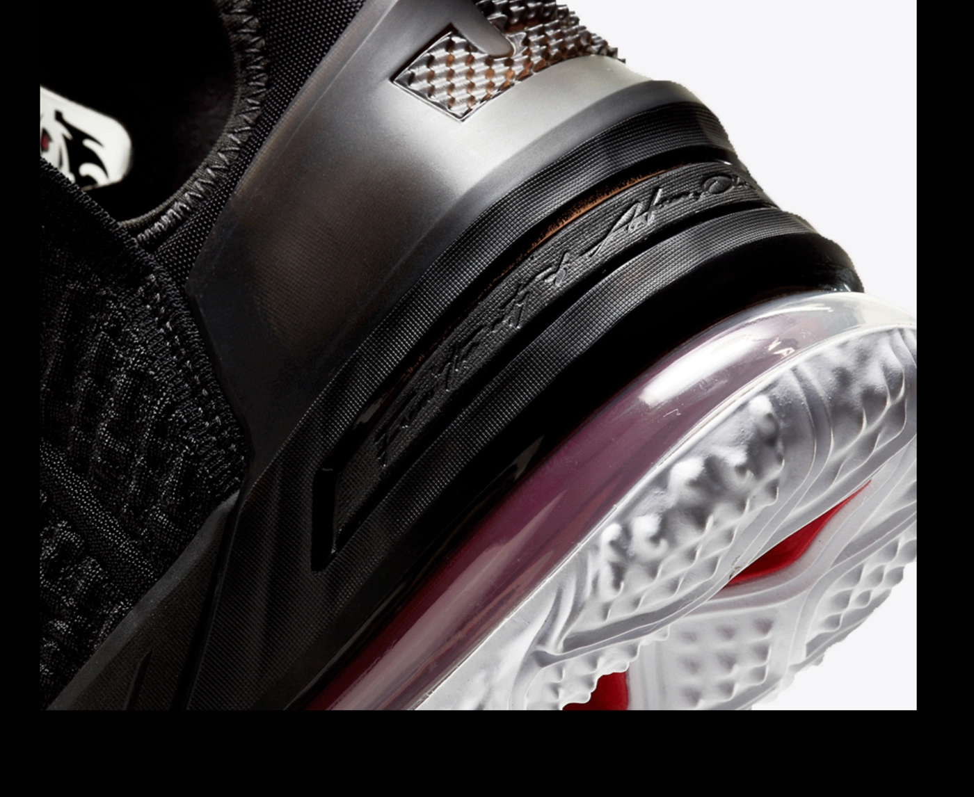Nike - LEBRON XVIII 'BLACK/WHITE' - VegNonVeg