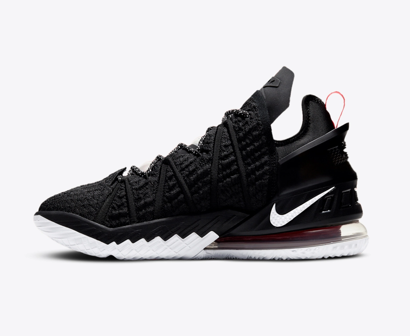 Nike - LEBRON XVIII 'BLACK/WHITE' - VegNonVeg