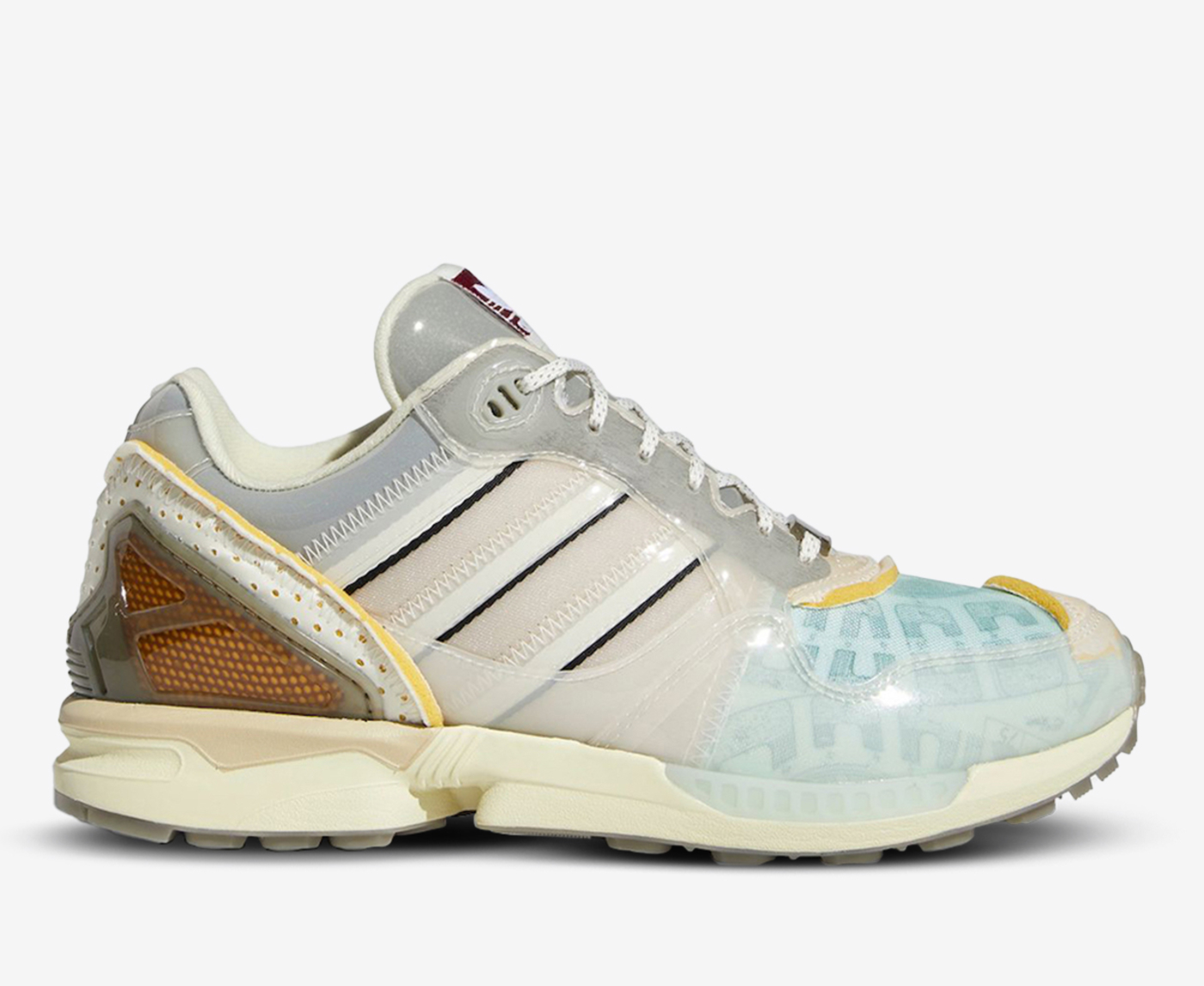 Adidas Originals - ZX 6000 - XZ 0006 X-RAY INSIDE OUT SHOES 'clear 