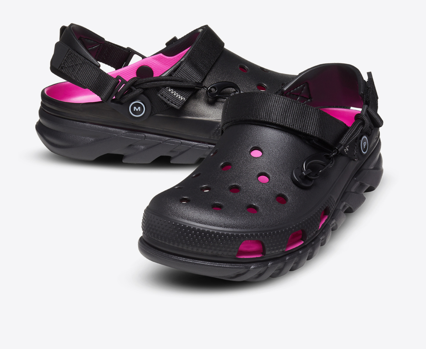 Crocs - Post Malone X Crocs Duet Max Clog II 'Black' - VegNonVeg