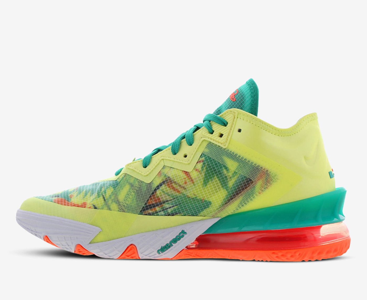 Nike lebron 18 hotsell low Green