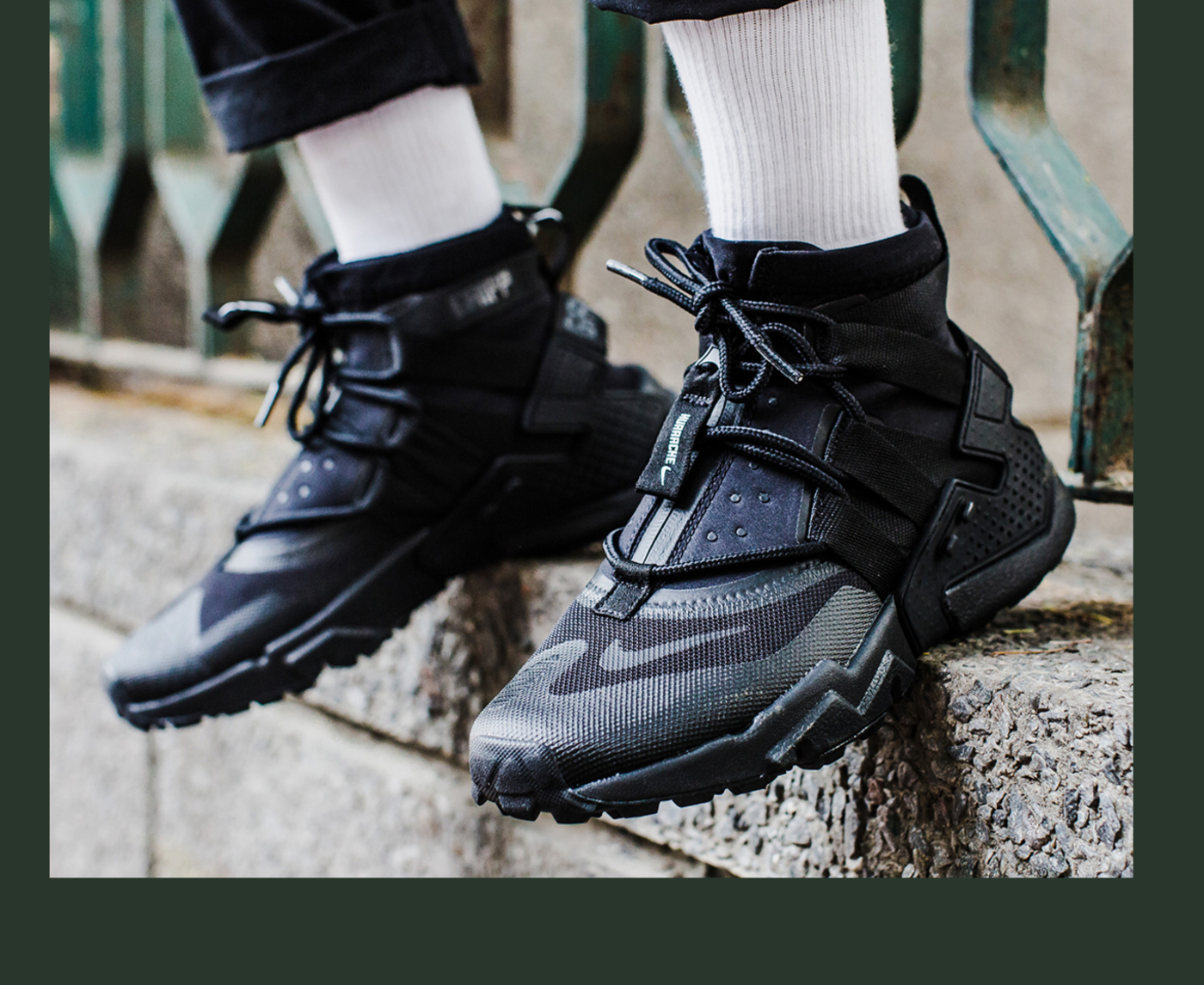 公式正規品!★NIKE AIR HUARACHE GRIPP TRIPLE BLACK Buy Huarache Gripp GS 'Triple Black' - AQ2802 001 | GOAT