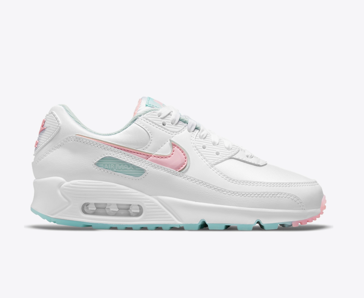 Green and pink nike air max deals