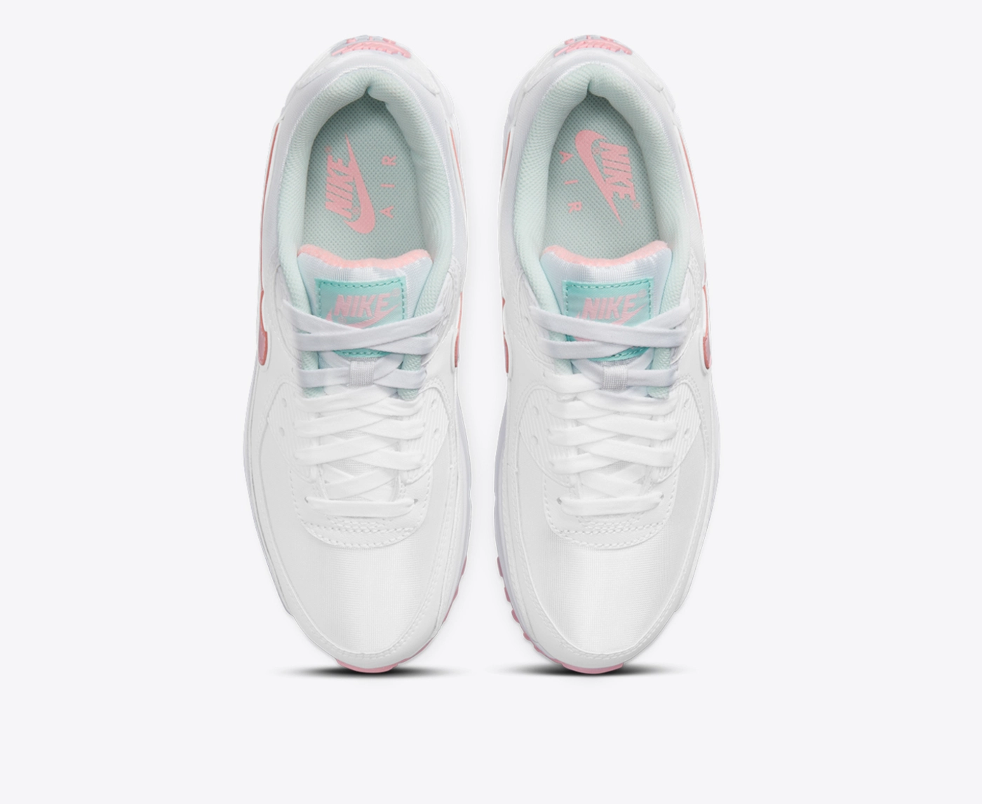 nike air max 90 trainers white arctic punch barely green