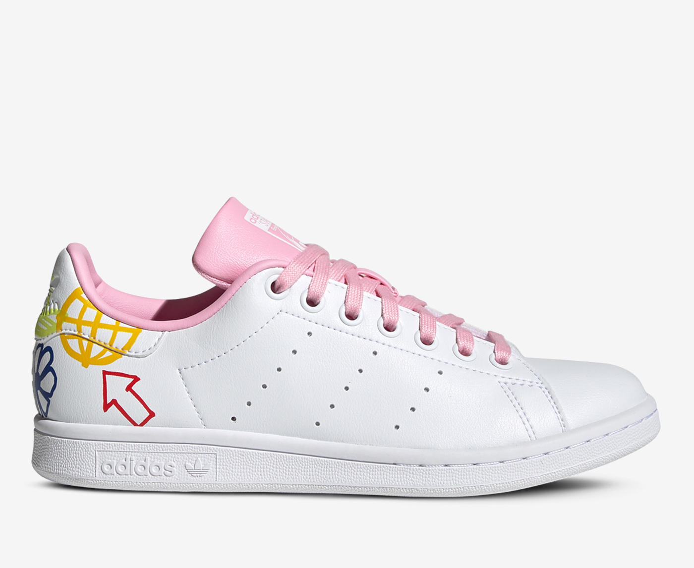 Adidas originals stan store smith ray pink