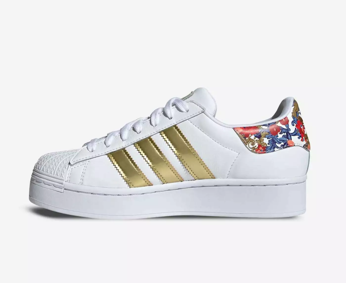 adidas gazelle silver green womens adidas Women's Superstar II Shoes, Size 5.5, White/Black/White main image 0