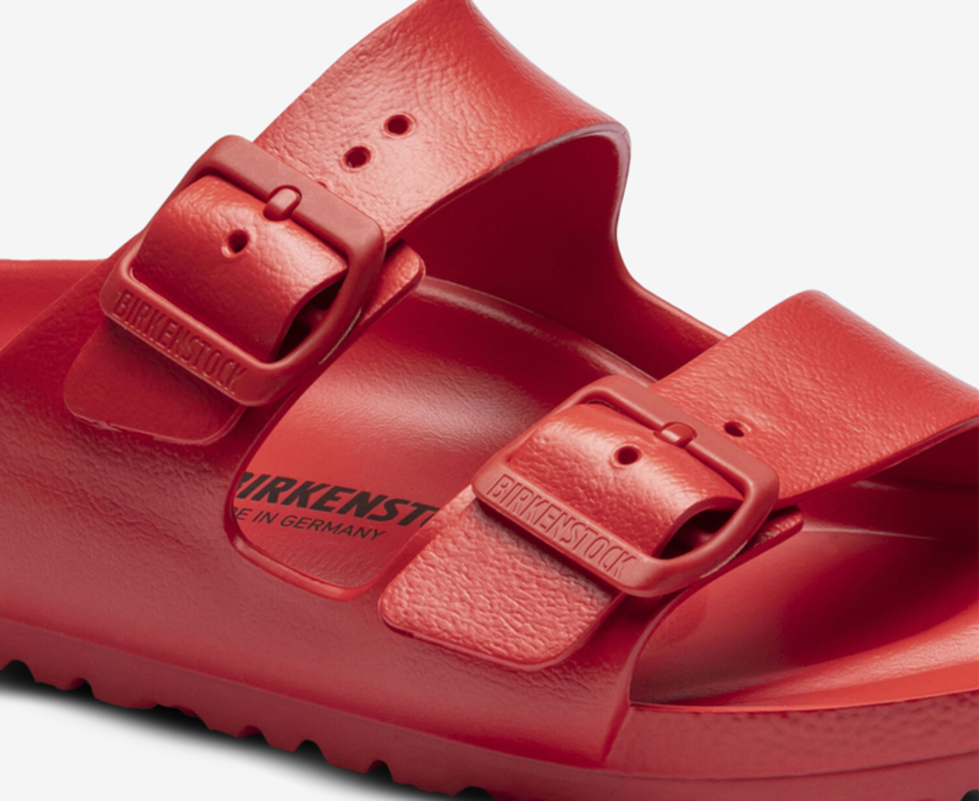 Red hot sale womens birkenstocks