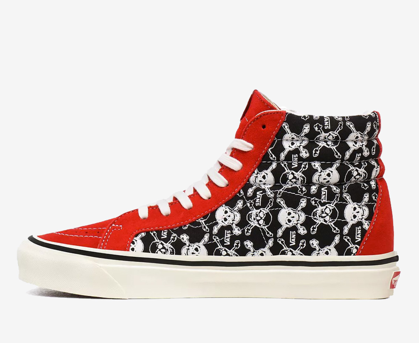 Vans - ANAHEIM FACTORY SK8-HI 38 DX 'Og Skulls / Og Red / Og