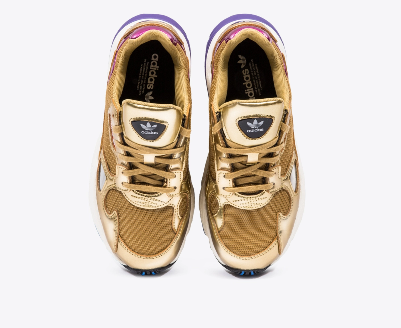 adidas gazelle silver green womens Adidas Falcon W main image 0