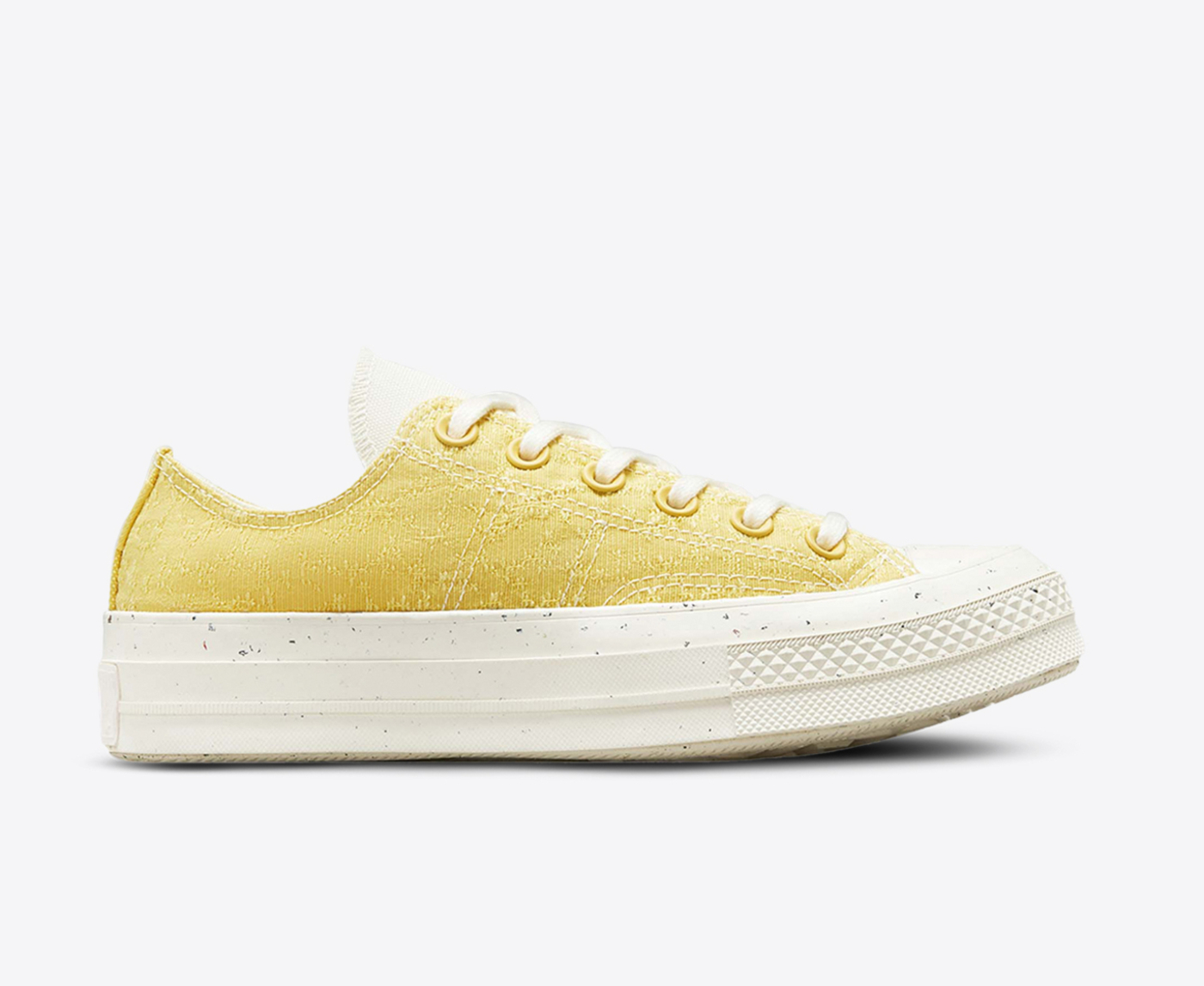 Converse CHUCK 70 CRATER FOAM LOW TOP SATURN GOLD EGRET EGRET VegNonVeg