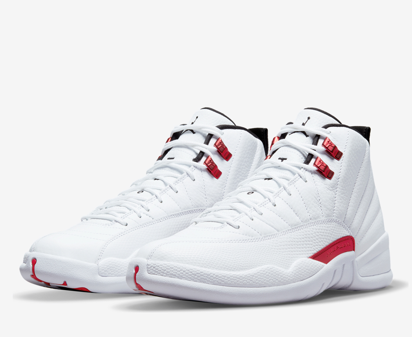 Air jordan 12 sales retro white and black