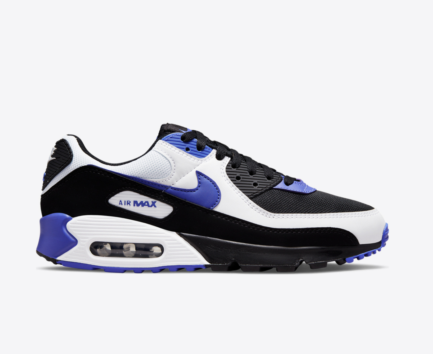 Nike AIR MAX 90 BLACK PERSIAN VIOLET WHITE VegNonVeg