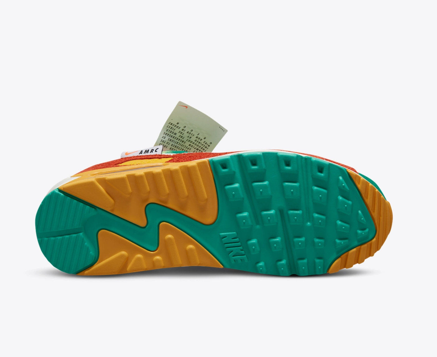 air max 90 green orange