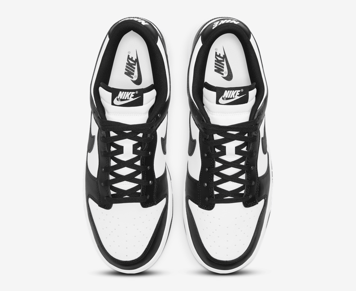 Nike - DUNK LOW RETRO 'WHITE/BLACK' - VegNonVeg