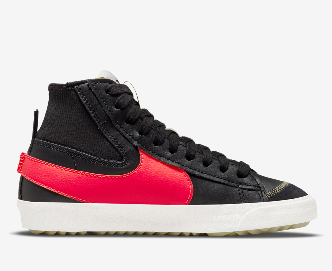 Blazer mid 77 black cheap orange