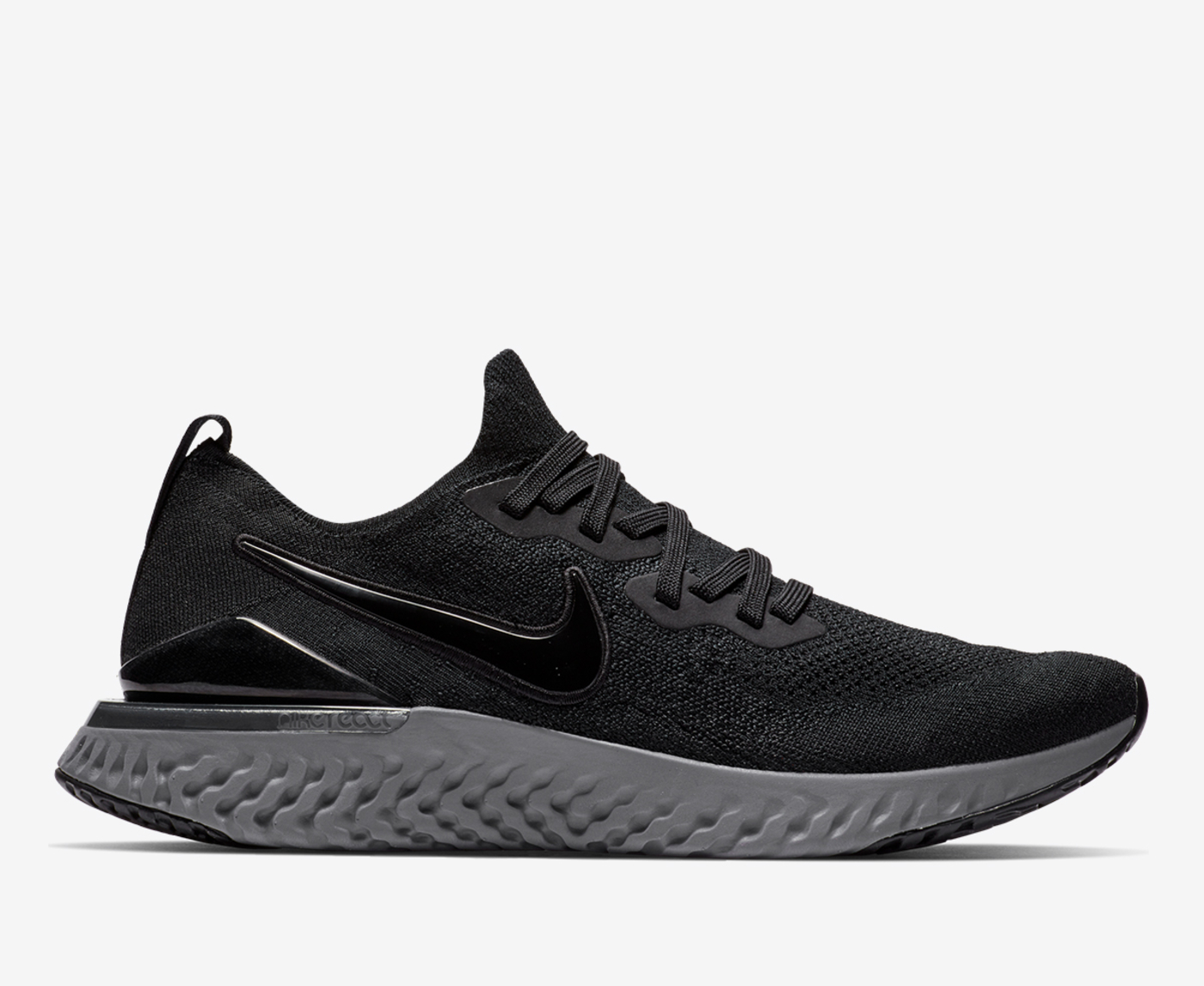 Flyknit epic react discount black