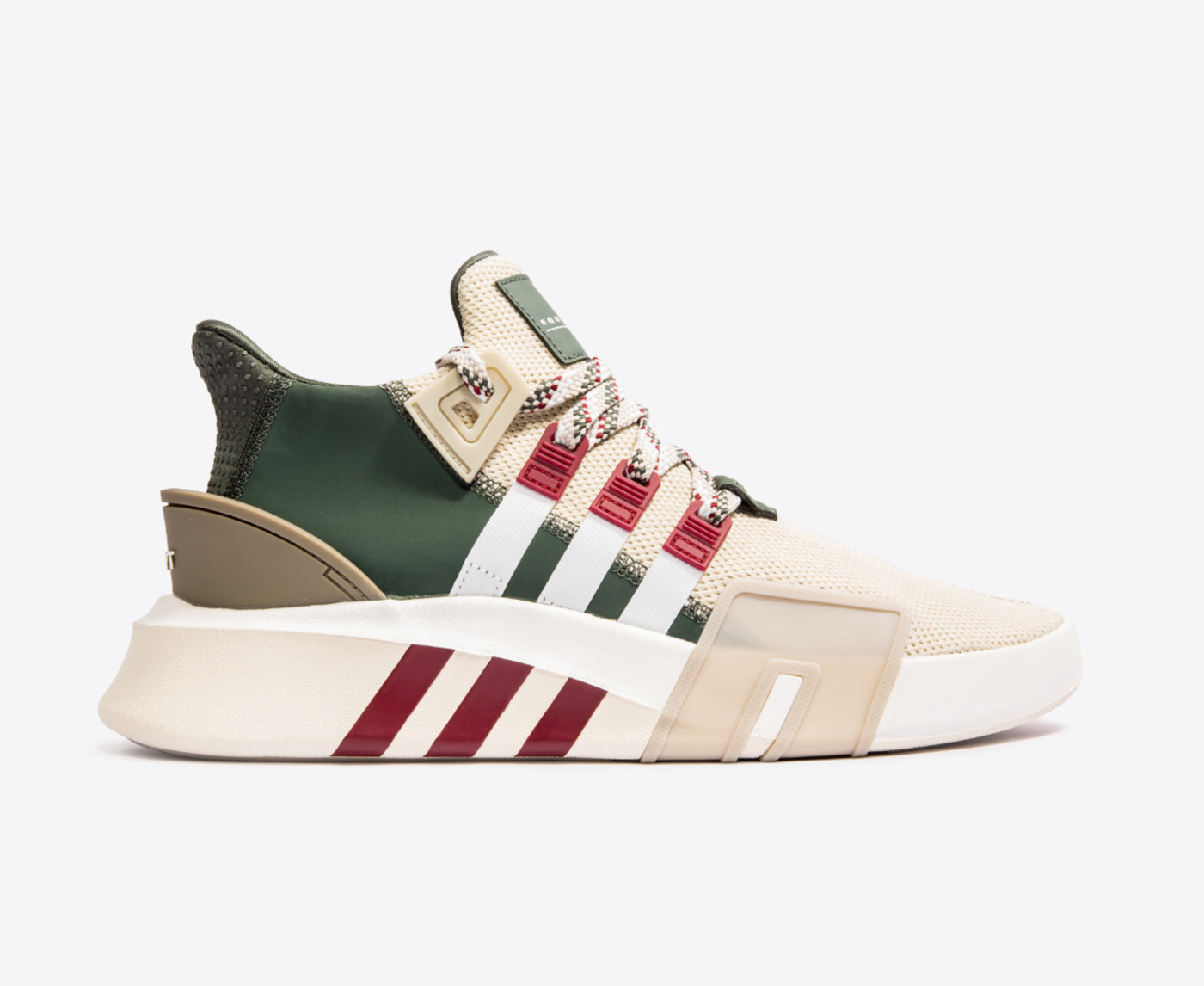 Adidas Originals EQT BASK ADV CBROWN FTWWHT CBURGU VegNonVeg