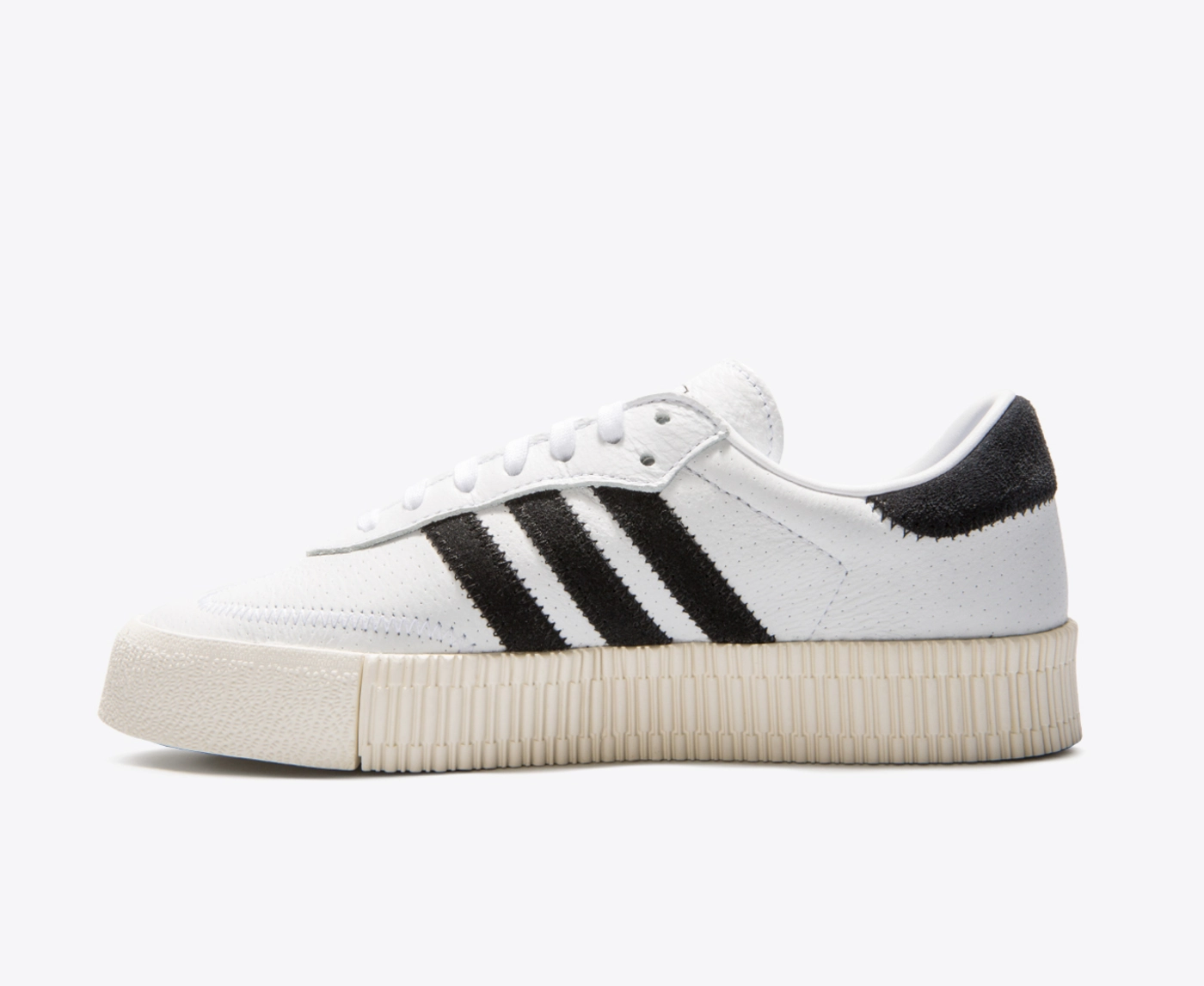 Adidas Originals - SAMBAROSE W 'WHT/CBLACK/GOLDMT' - VegNonVeg