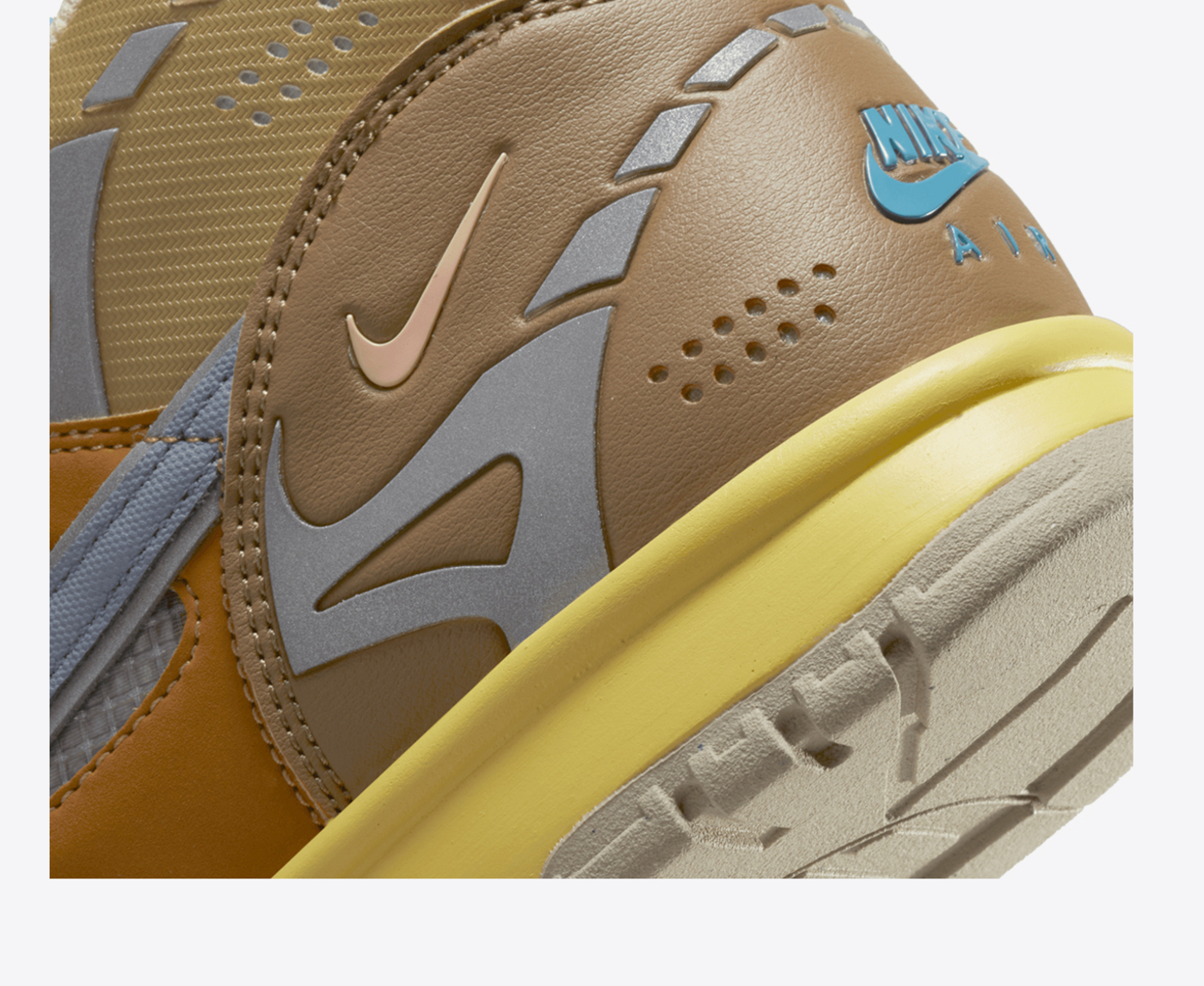 Nike air trainer store 1 mid wheat