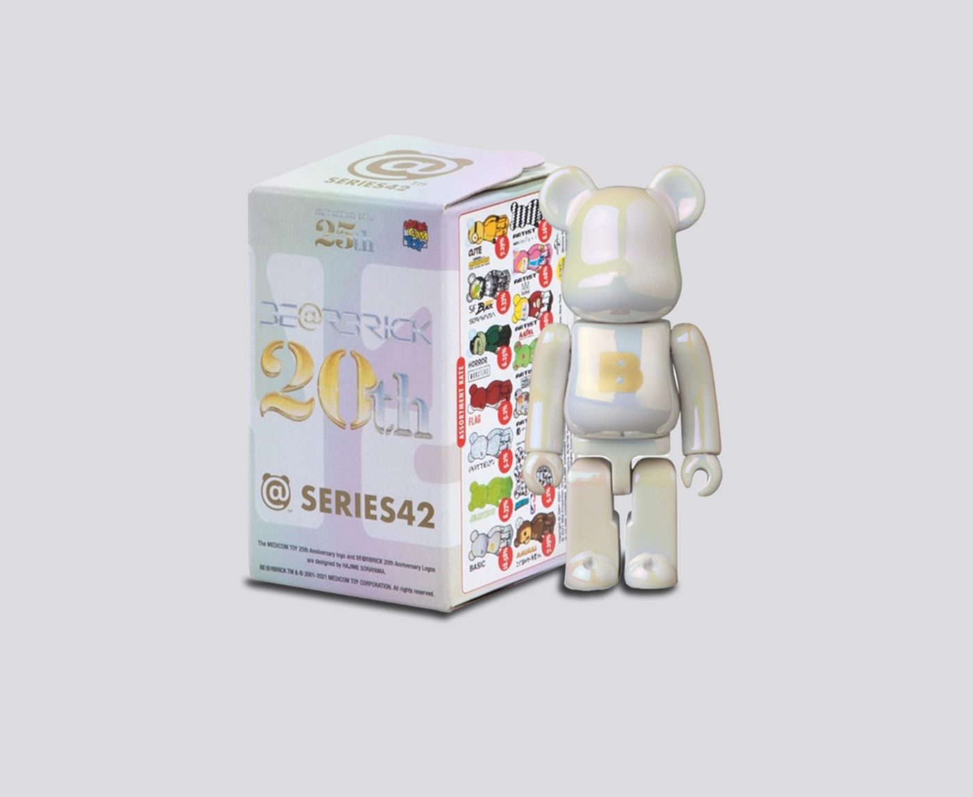 Bearbrick - BeRbrick 20Th Anniversary Series 42 - Blind Box 