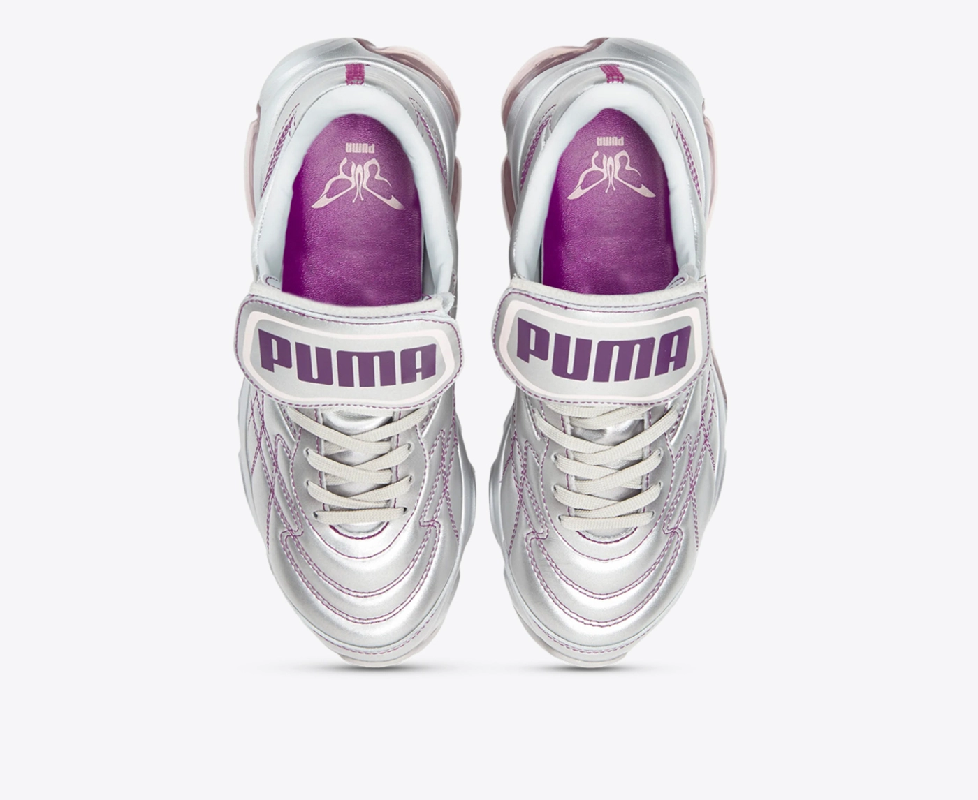 (W) Puma x Dua Lipa Cell Dome King ★ ML Trainer Silver Pink Puma Cell Dome King Dua Lipa Silver (Women's) - 387291-01 - US