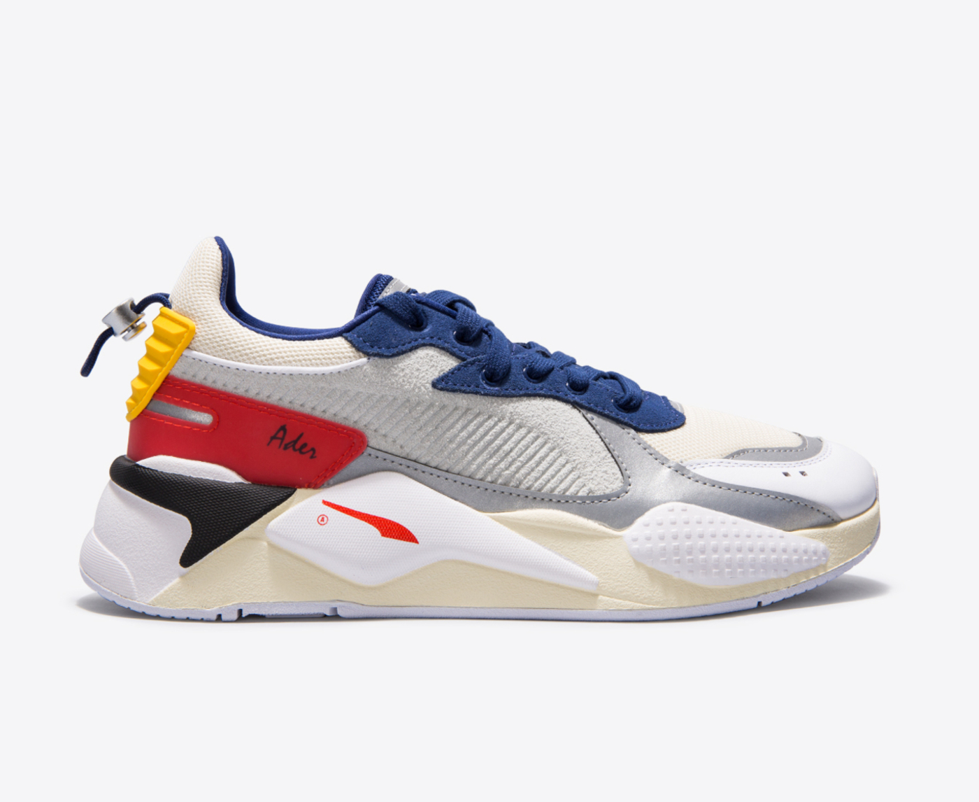 Puma RS X ADER ERROR WHISPER WHITE BLUEPRINT RED VegNonVeg