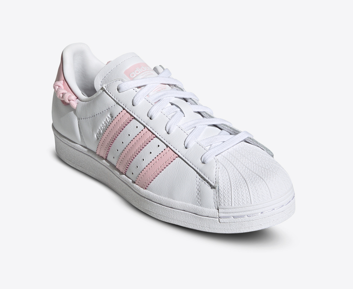 Superstar pink 2024 with white stripes