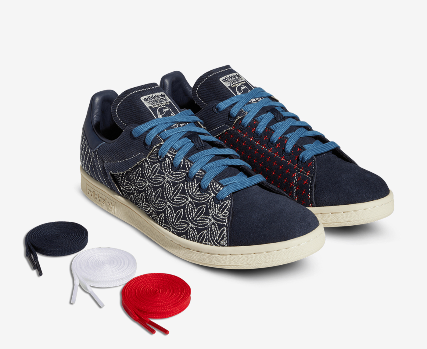 Stan smith cheap snake bleu