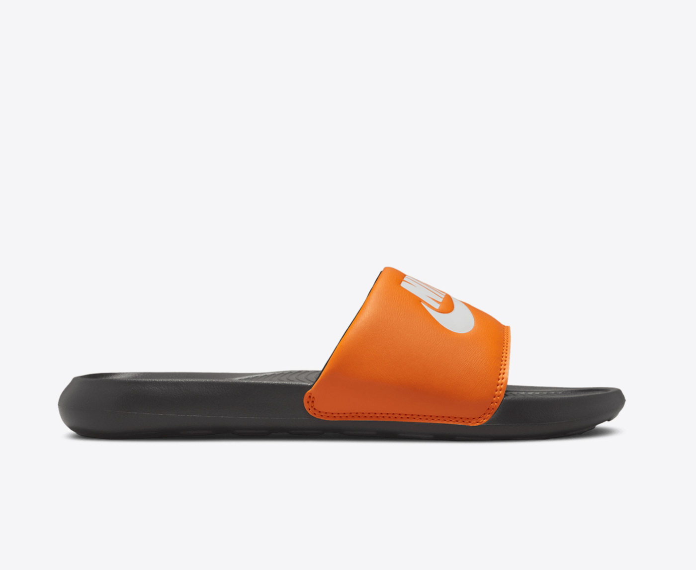 Orange nike slides best sale