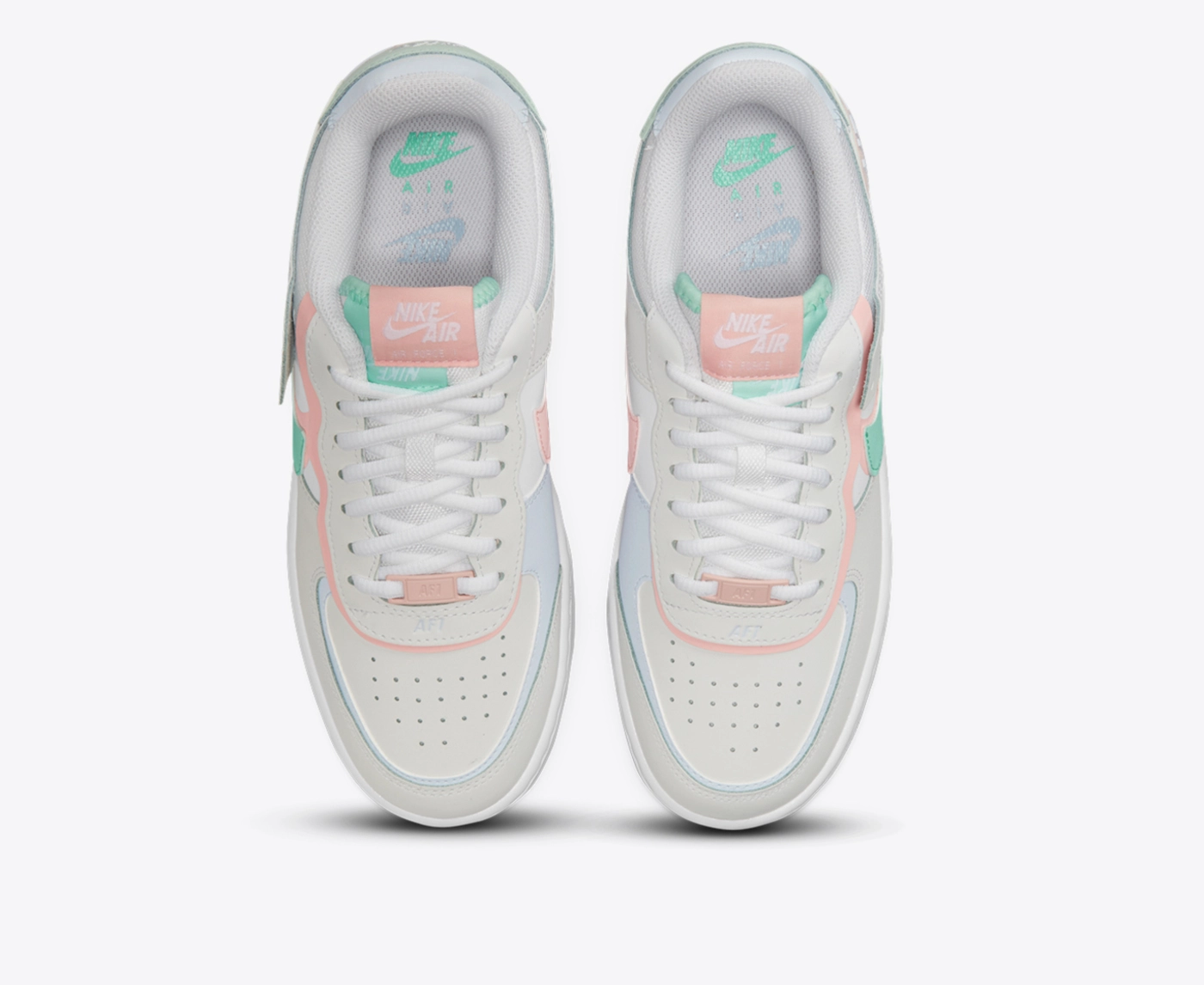 nike air force 1 shadow mint green