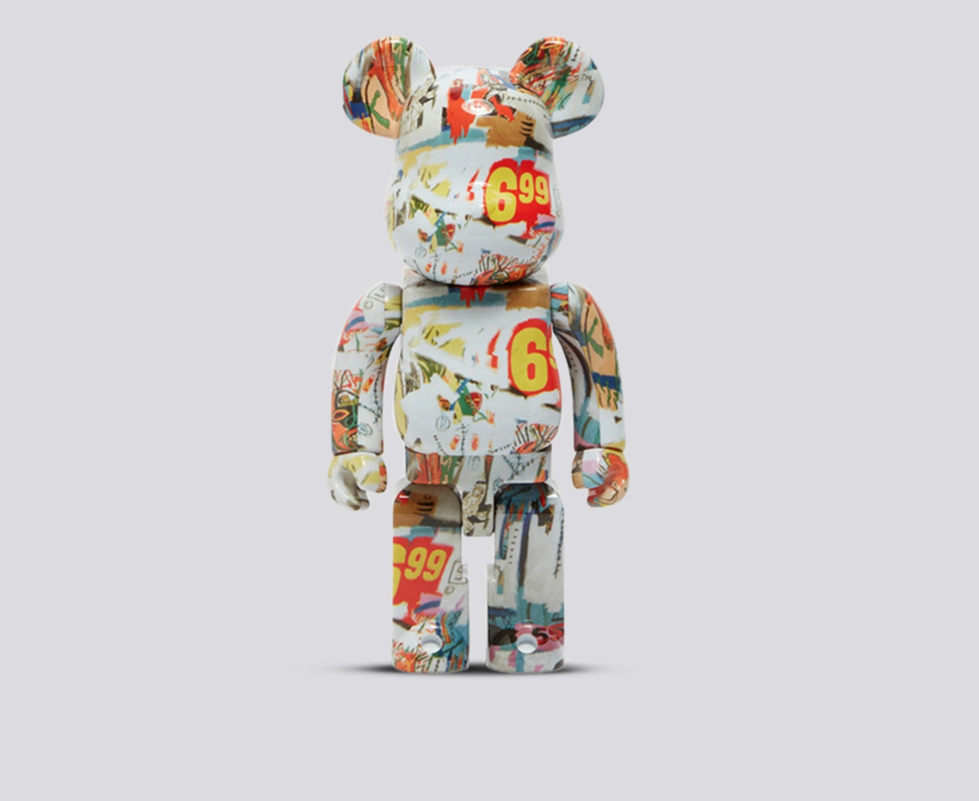 BE@RBRICK Andy Warhol × JEAN-MICHEL Be@rbrick Andy Warhol x Jean-Michel Basquiat #2 100% and 400
