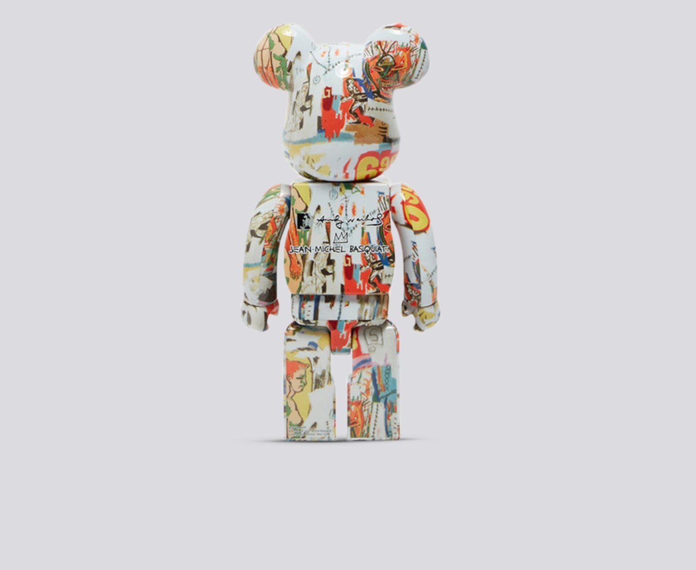 Bearbrick - BeRbrick Andy Warhol X Jean-Michel Basquiat 4 400