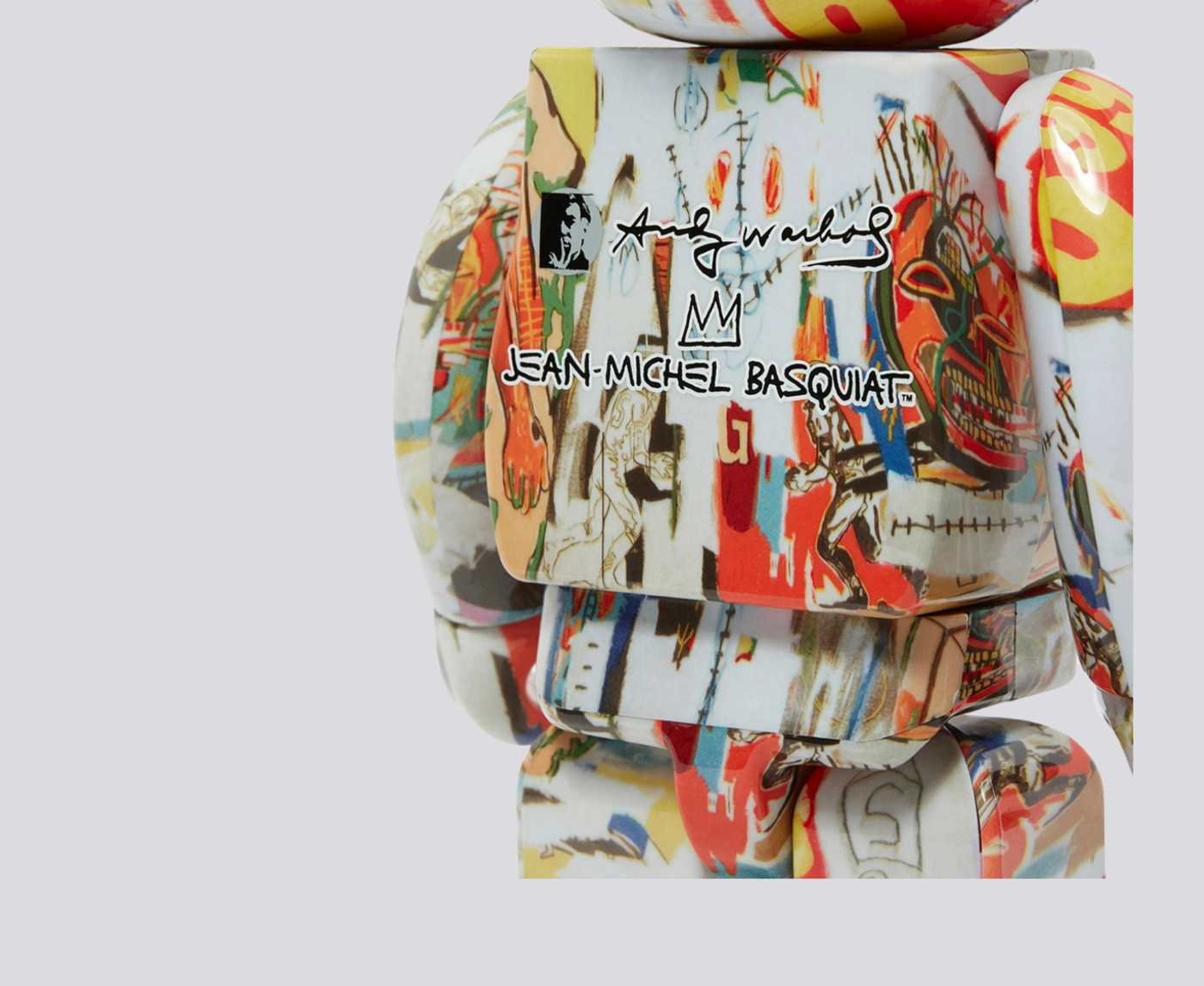 Bearbrick - BeRbrick Andy Warhol X Jean-Michel Basquiat 4 400