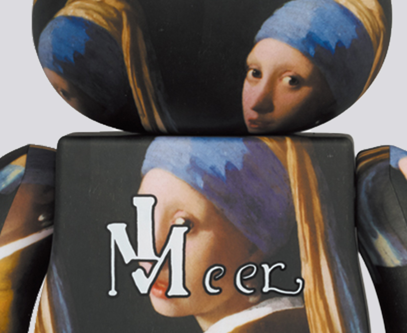 Bearbrick Johannes Vermeer (Girl with a Pearl Earring) 1000%