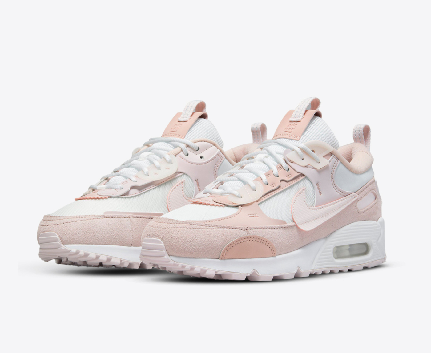 Air max 90 black prism pink summit outlet white