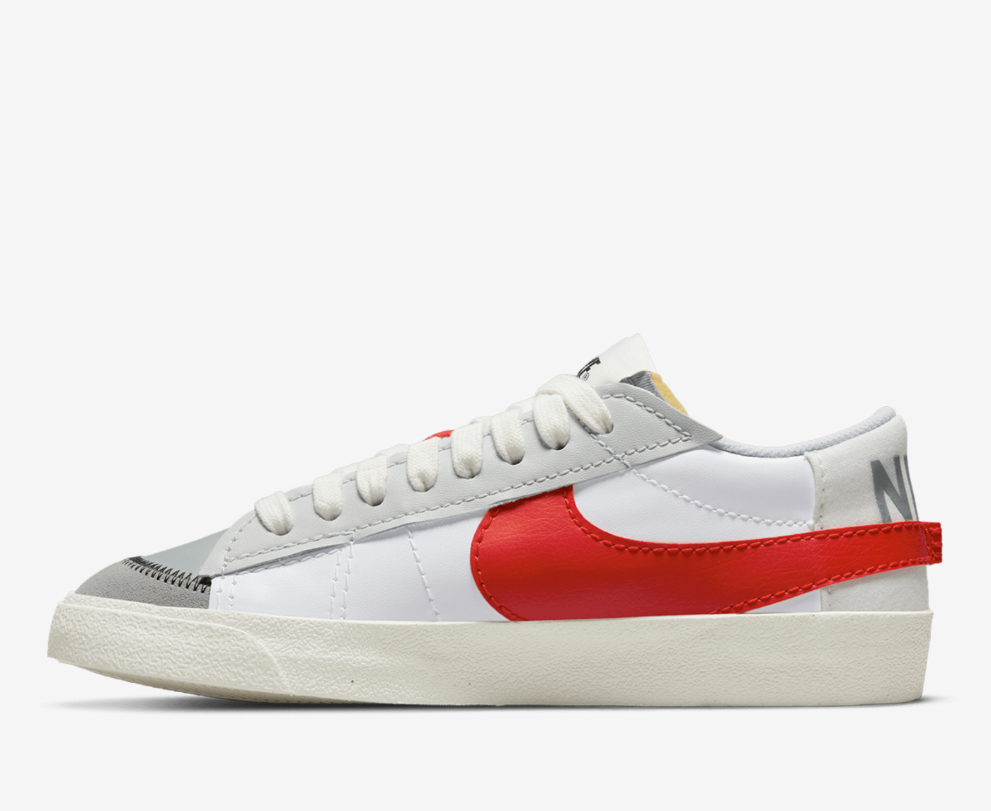 Nike blazer hot sale red swoosh