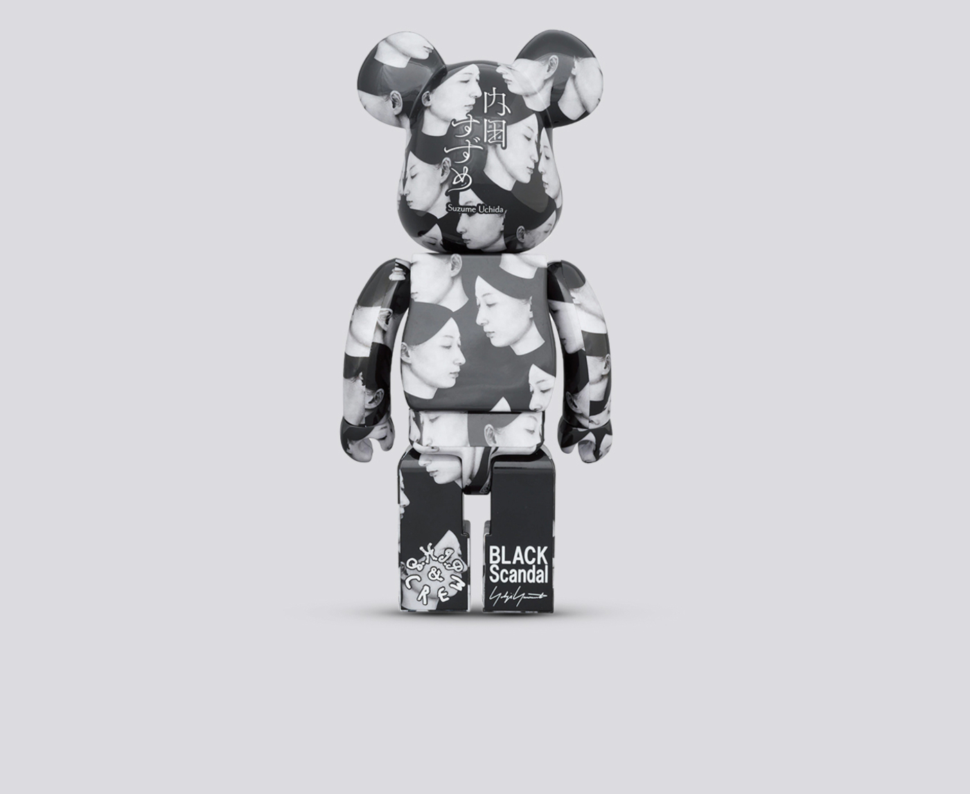 MEDICOM - Buy BEARBRICK BLACK Scandal Yohji Yamamoto MEDICOM - Buy BEARBRICK BLACK Scandal Yohji Yamamoto