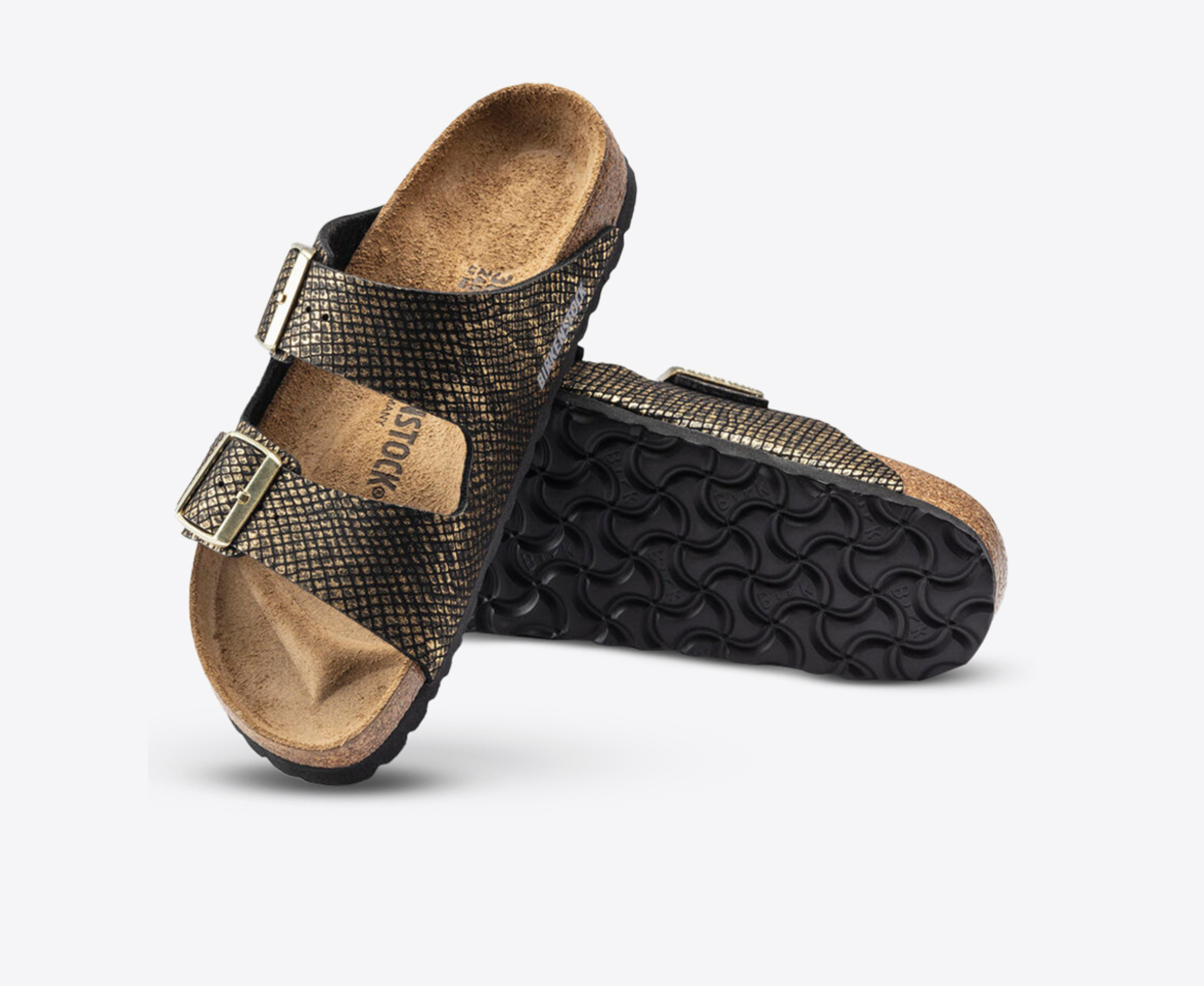 Birkenstock Buy Birkenstock ARIZONA MF SHINY PYTHON BLACK