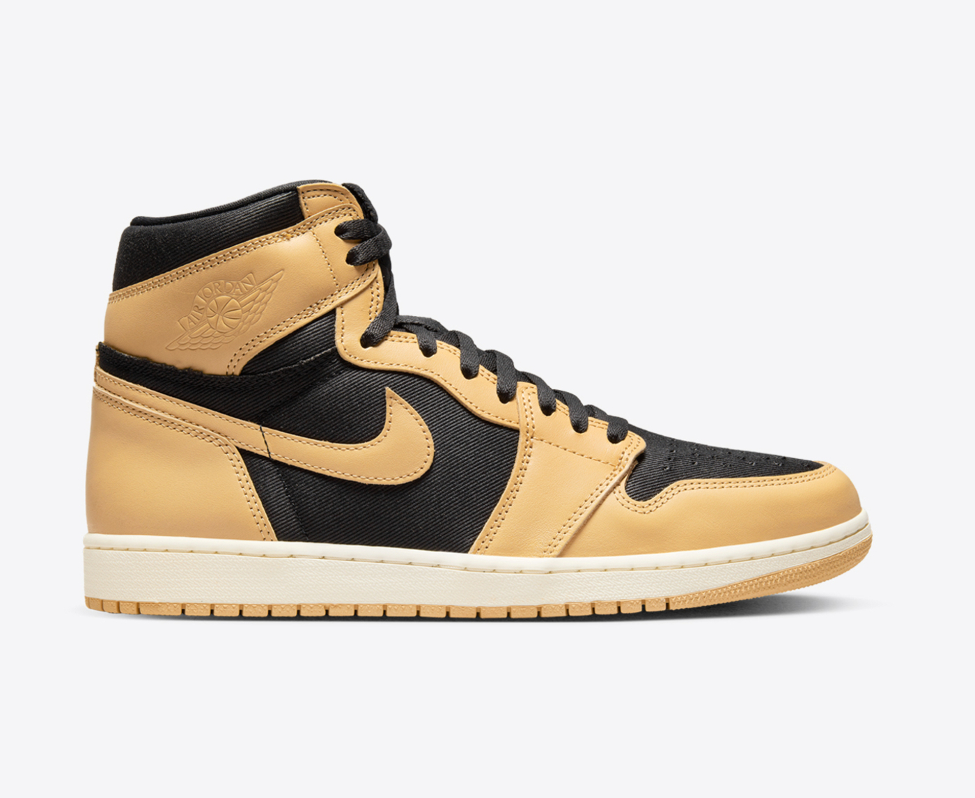 Black and beige outlet jordans