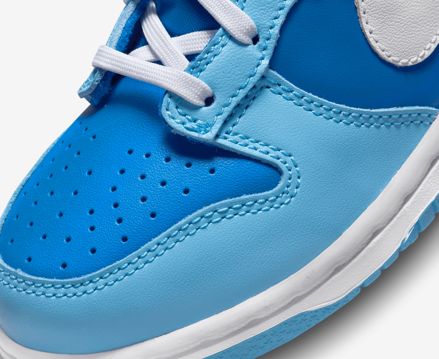 Nike - Dunk Low Younger Kids 'FLASH WHITE/ARGON/BLUE