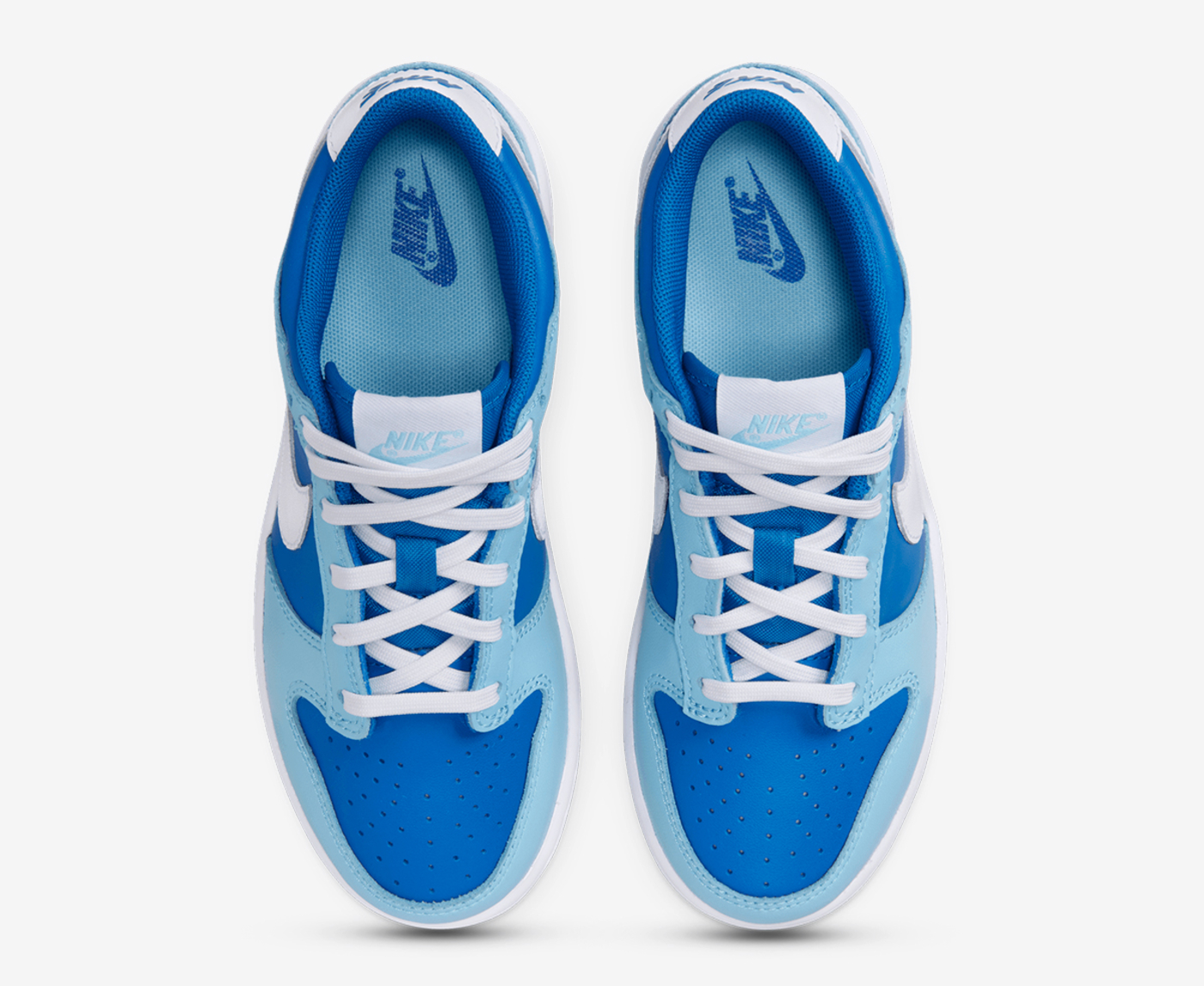 Nike - Dunk Low Younger Kids 'FLASH WHITE/ARGON/BLUE