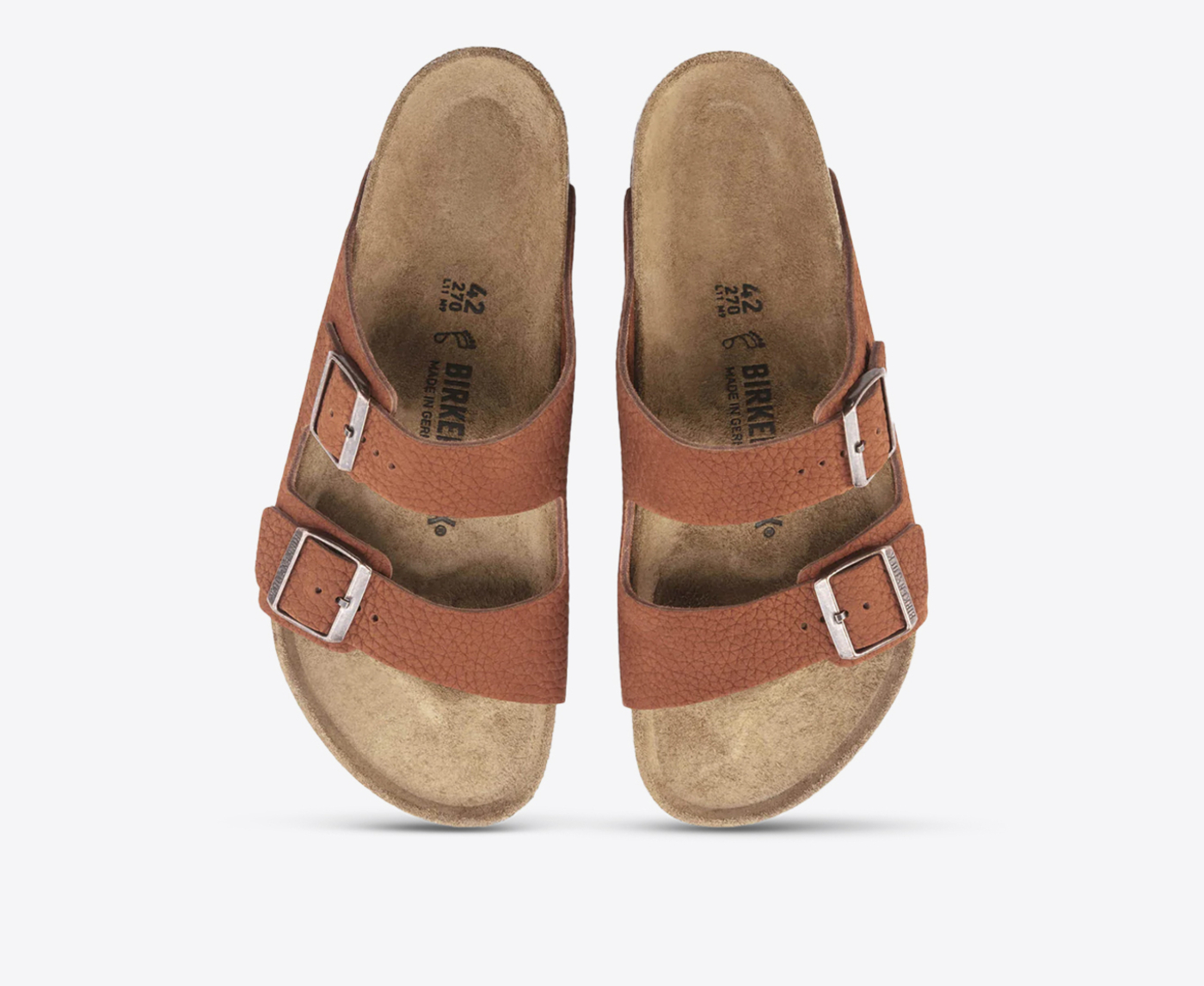 Birkenstock Buy Birkenstock ARIZONA NU DESERT BUCK BURNT CLAY