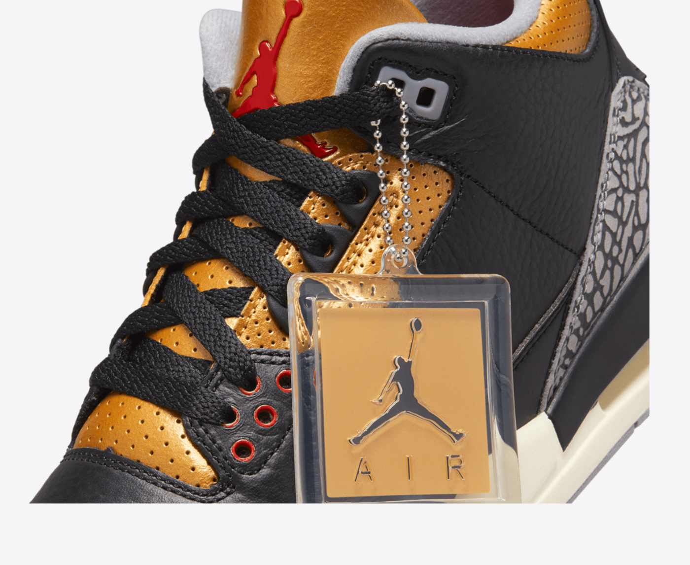 Jordan Buy NIKE AIR JORDAN 3 RETRO BLACK FIRE RED METALLIC GOLD CEMENT GREY VegNonVeg