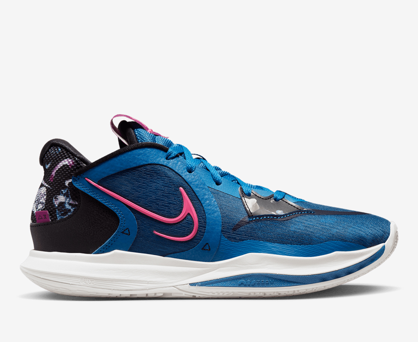 Nike KYRIE LOW 5 EP DK MARINA BLUE PINKSICLE BLACK VIOTECH VegNonVeg