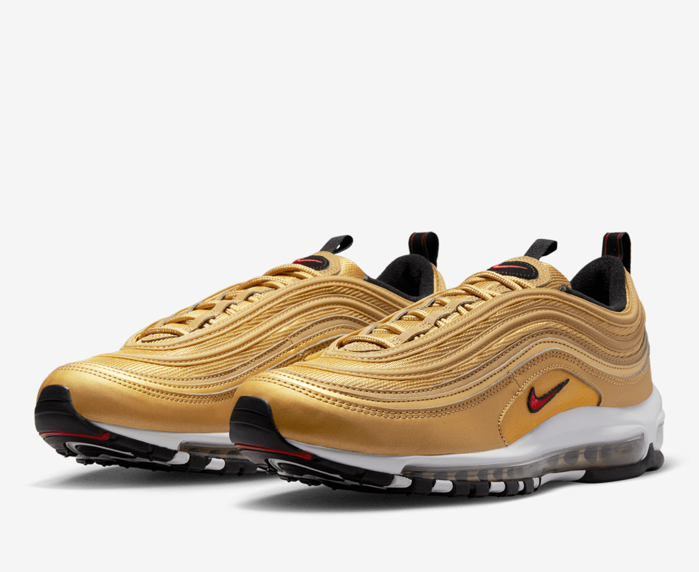 Nike 97 silver and hot sale gold