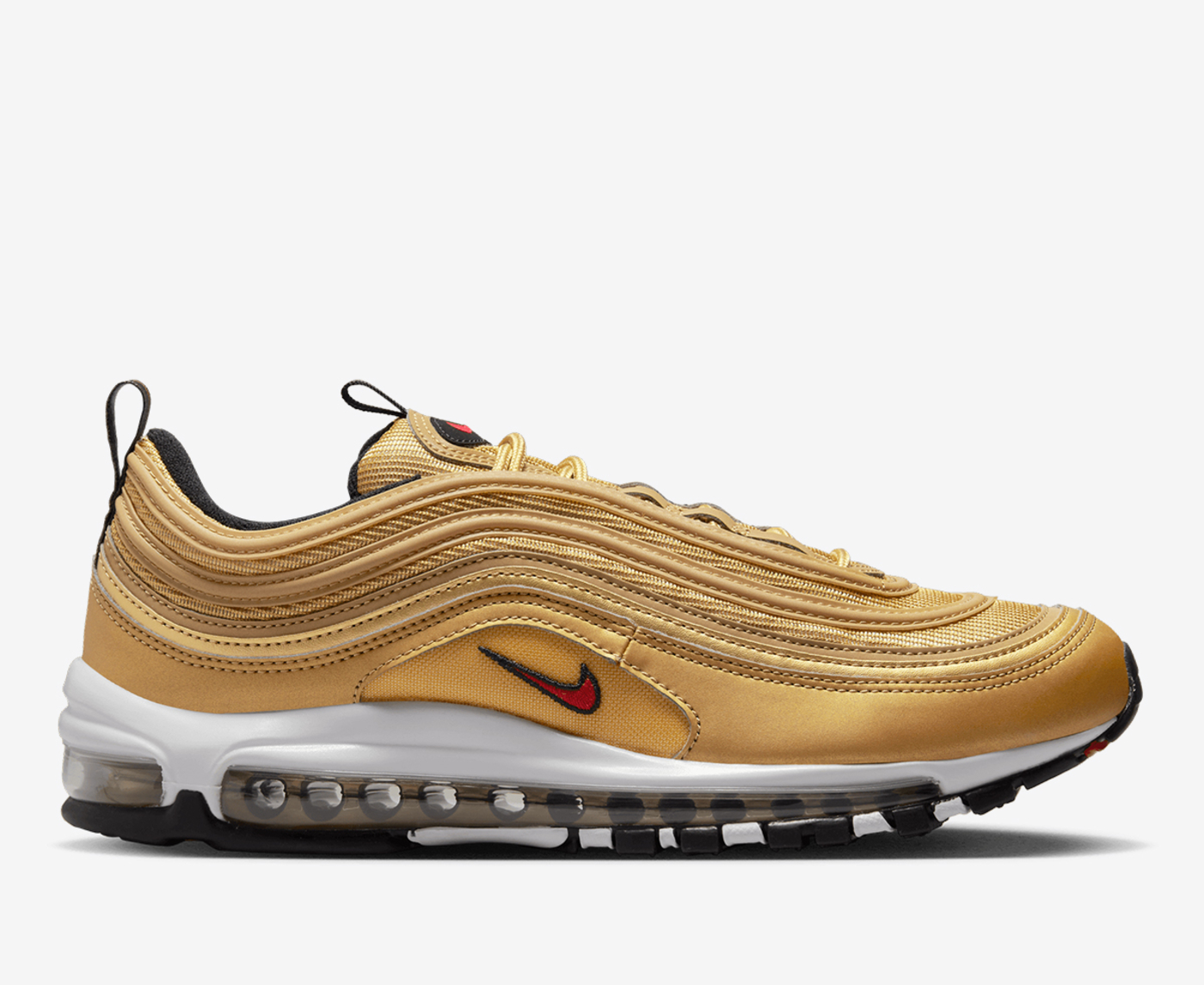 Air max 97 black with hot sale gold check