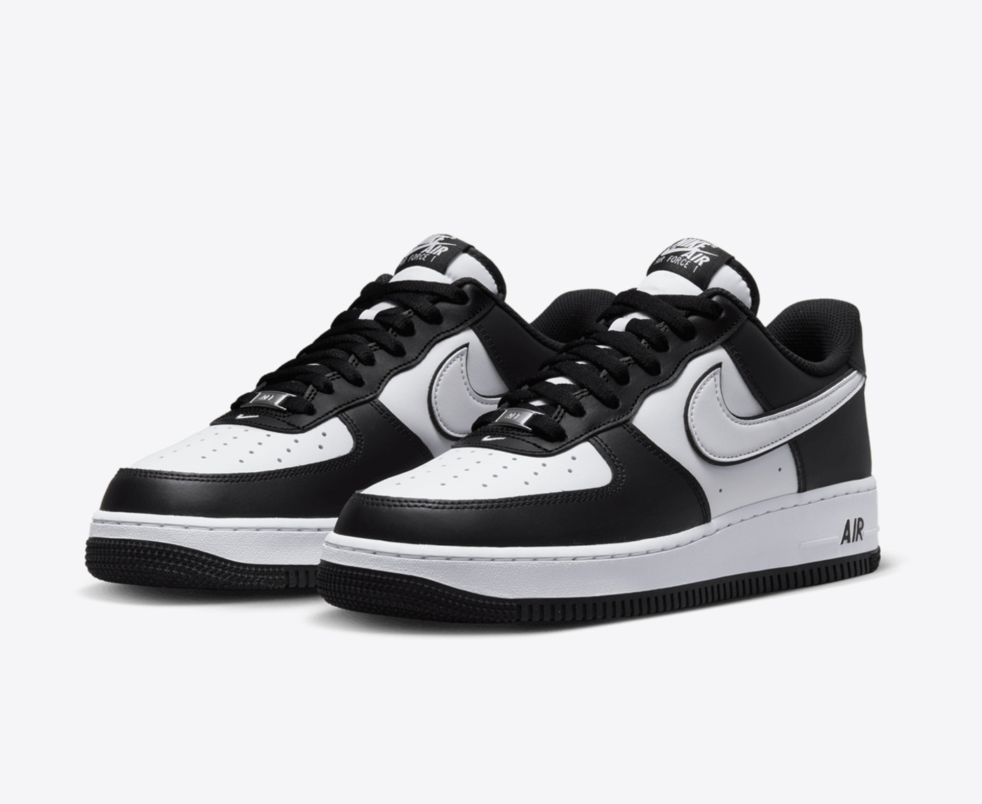 White air force 1 with sale black tick