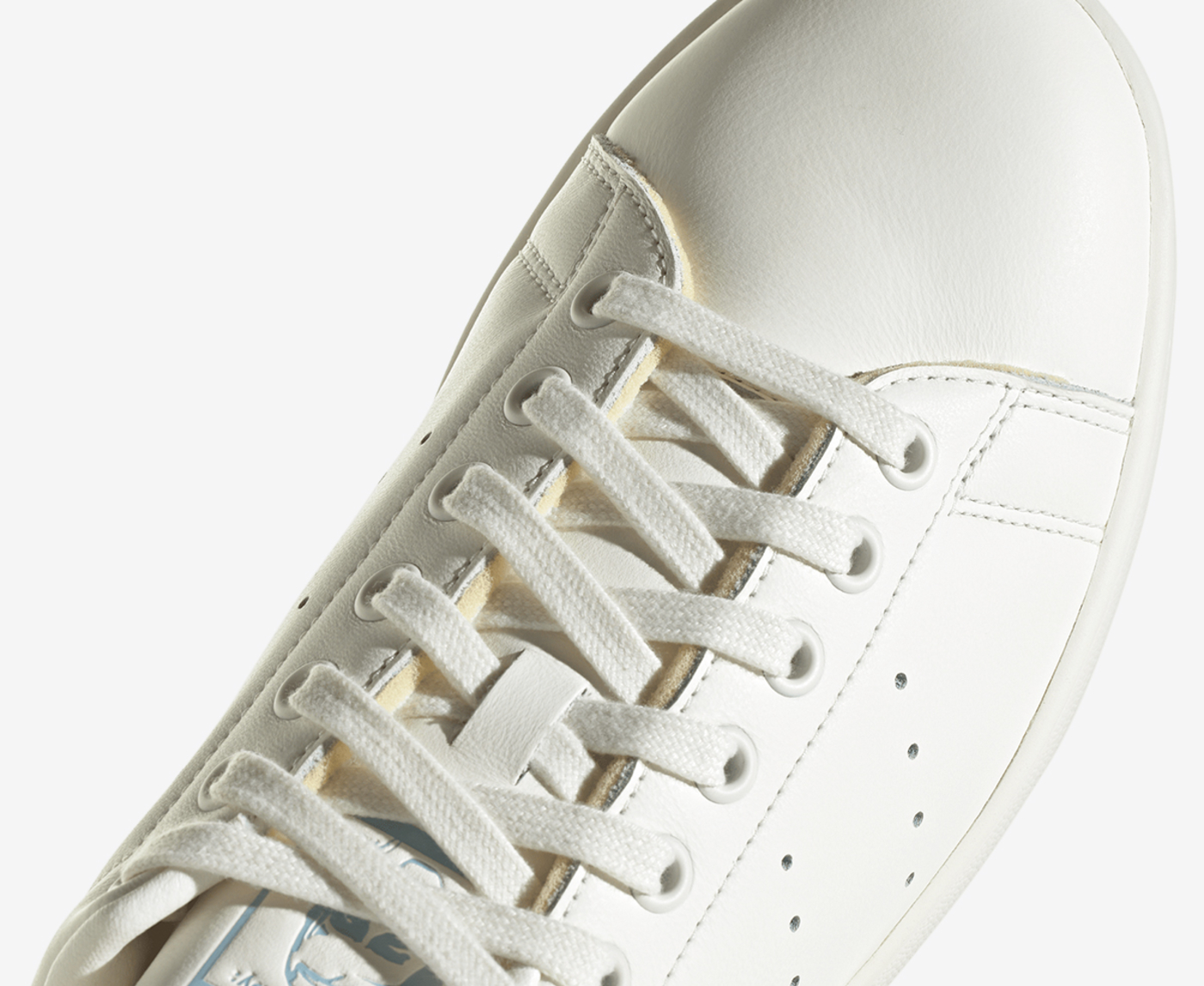 Adidas Originals - STAN SMITH 'CLOUD WHITE/OFF WHITE/PRE LOVED BLUE' -  VegNonVeg