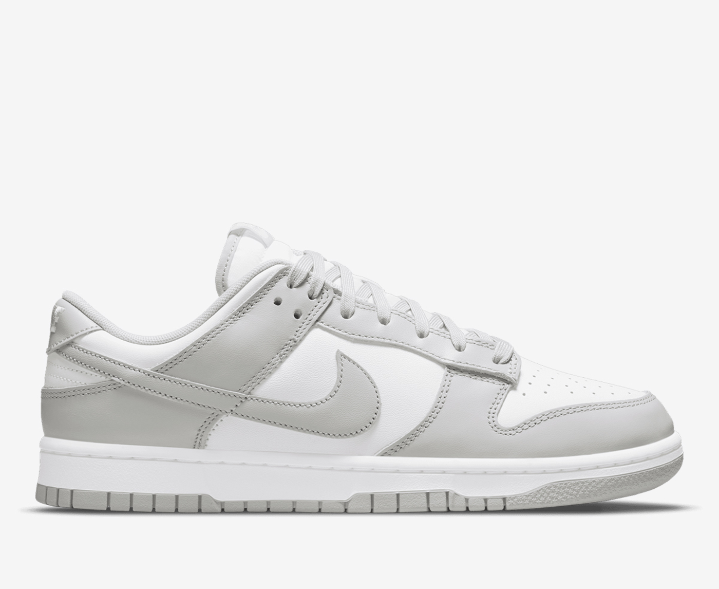 Nike - DUNK LOW RETRO 'WHITE/GREY FOG' - VegNonVeg